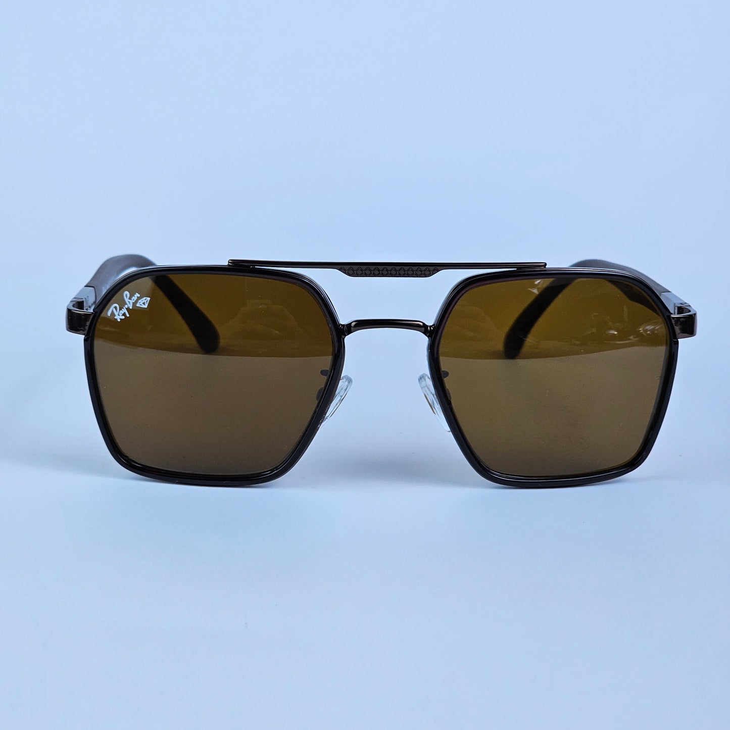 Notch Aviators - RB - 4185 -  Brown - Unisex