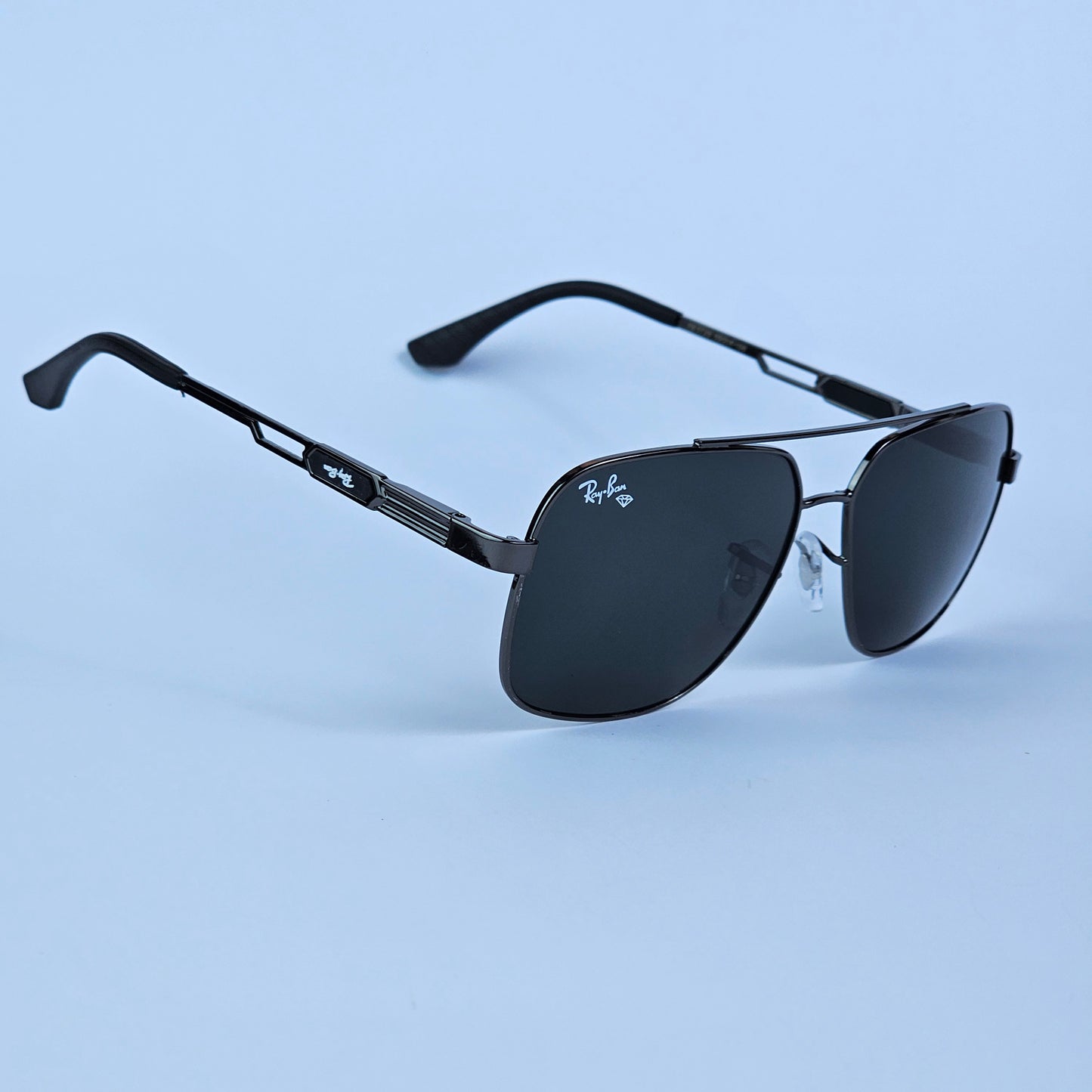 Skeleton Aviators - RB - 5728 -  Gun Metal - Unisex