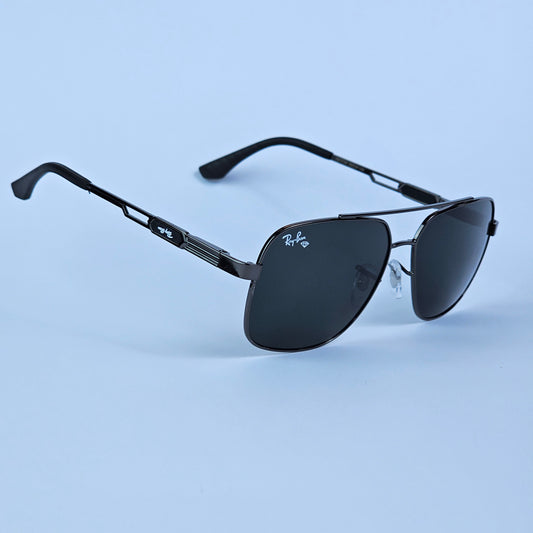 Skeleton Aviators - RB - 5728 -  Gun Metal - Unisex