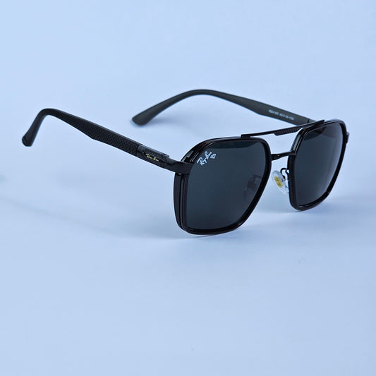 Notch Aviators - RB - 4185 -  Black - Unisex