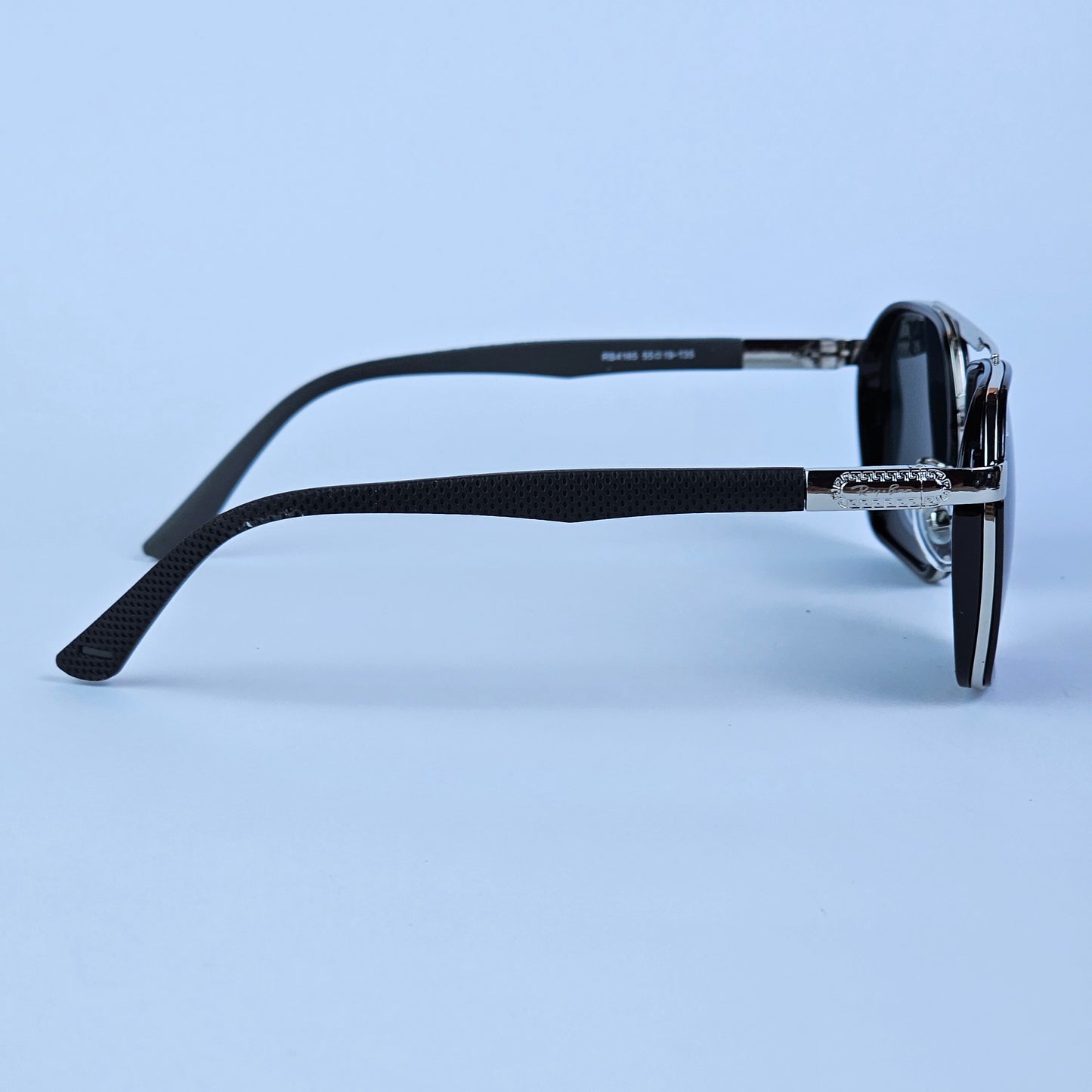 Notch Aviators - RB - 4185 - Silver/Black - Unisex