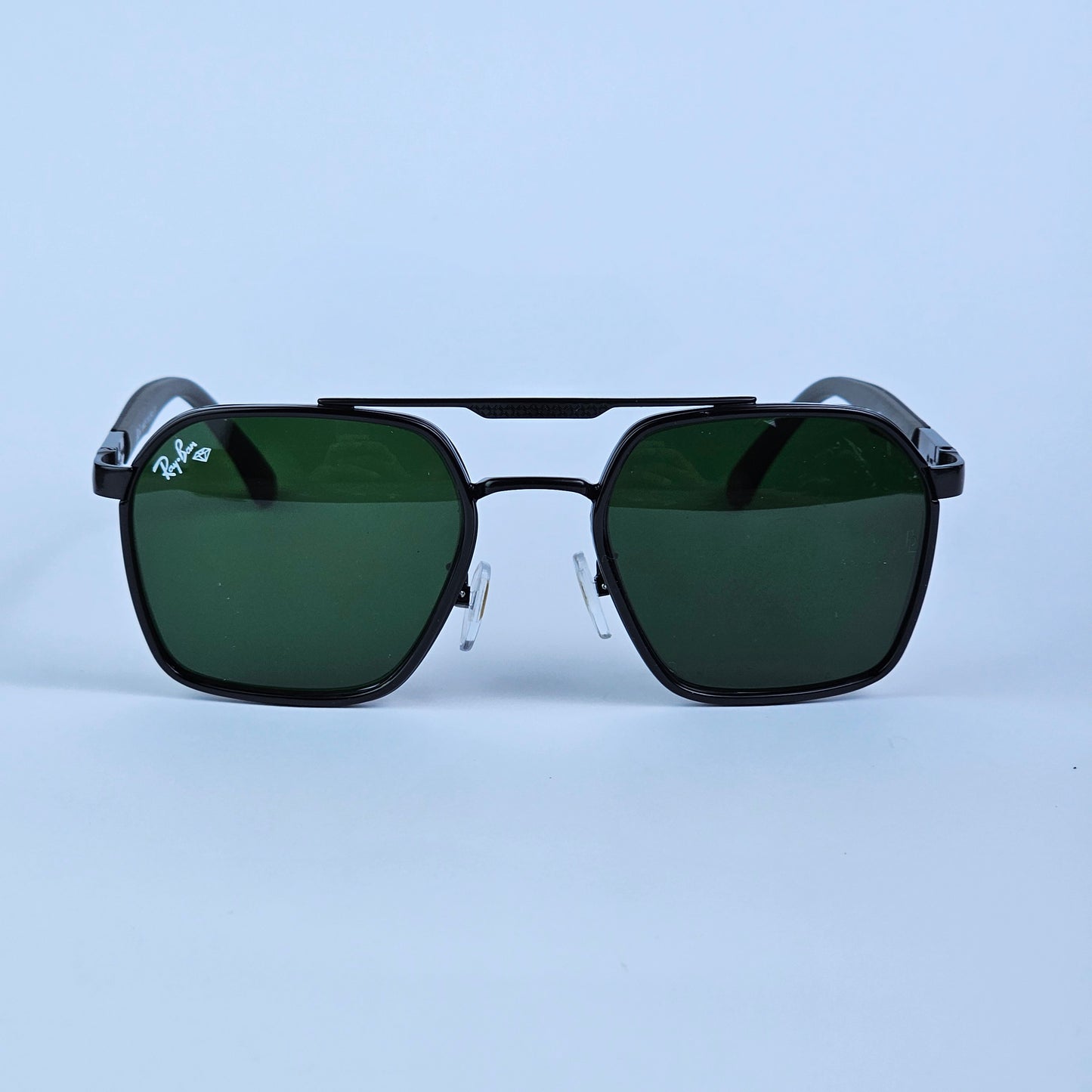 Notch Aviators - RB - 4185 - Black/Green - Unisex