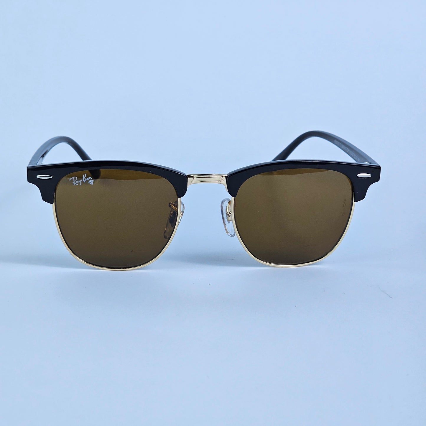 Classic Club Master (GLASS LENS) - RB - 3016 - Black/Brown - Unisex