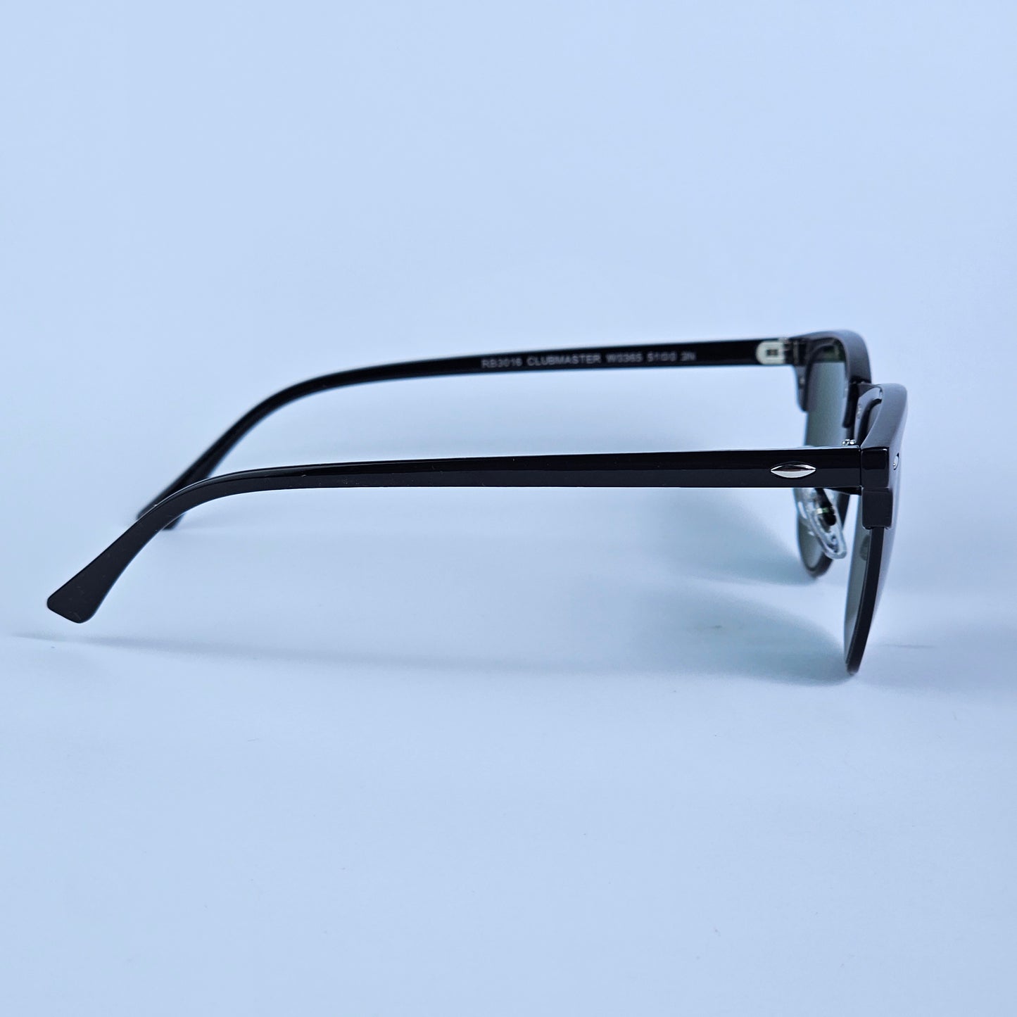 Classic Club Master (GLASS LENS) - RB - 3016 - Black/Green - Unisex