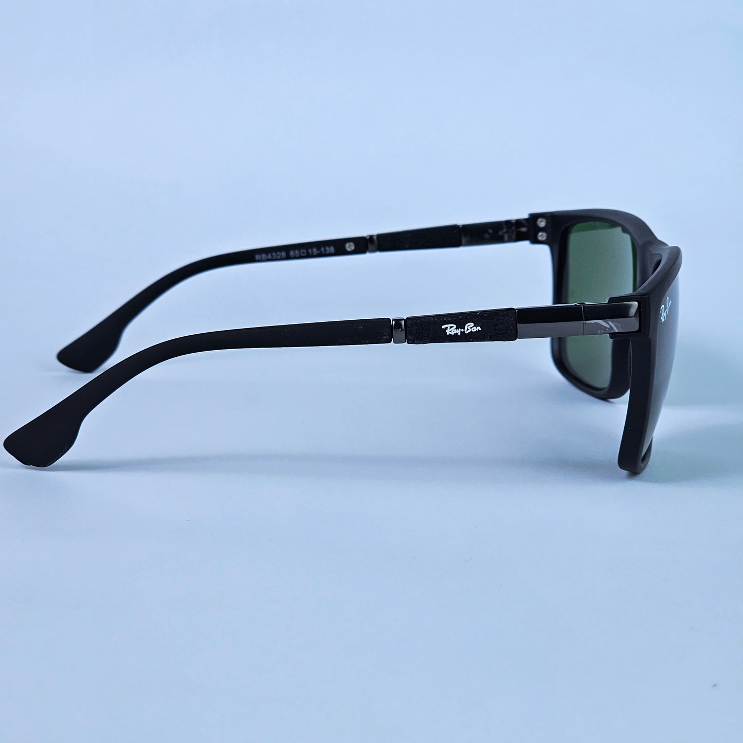 Smooth Wayfarer - 4328 - RB - Gun Metal - Unisex