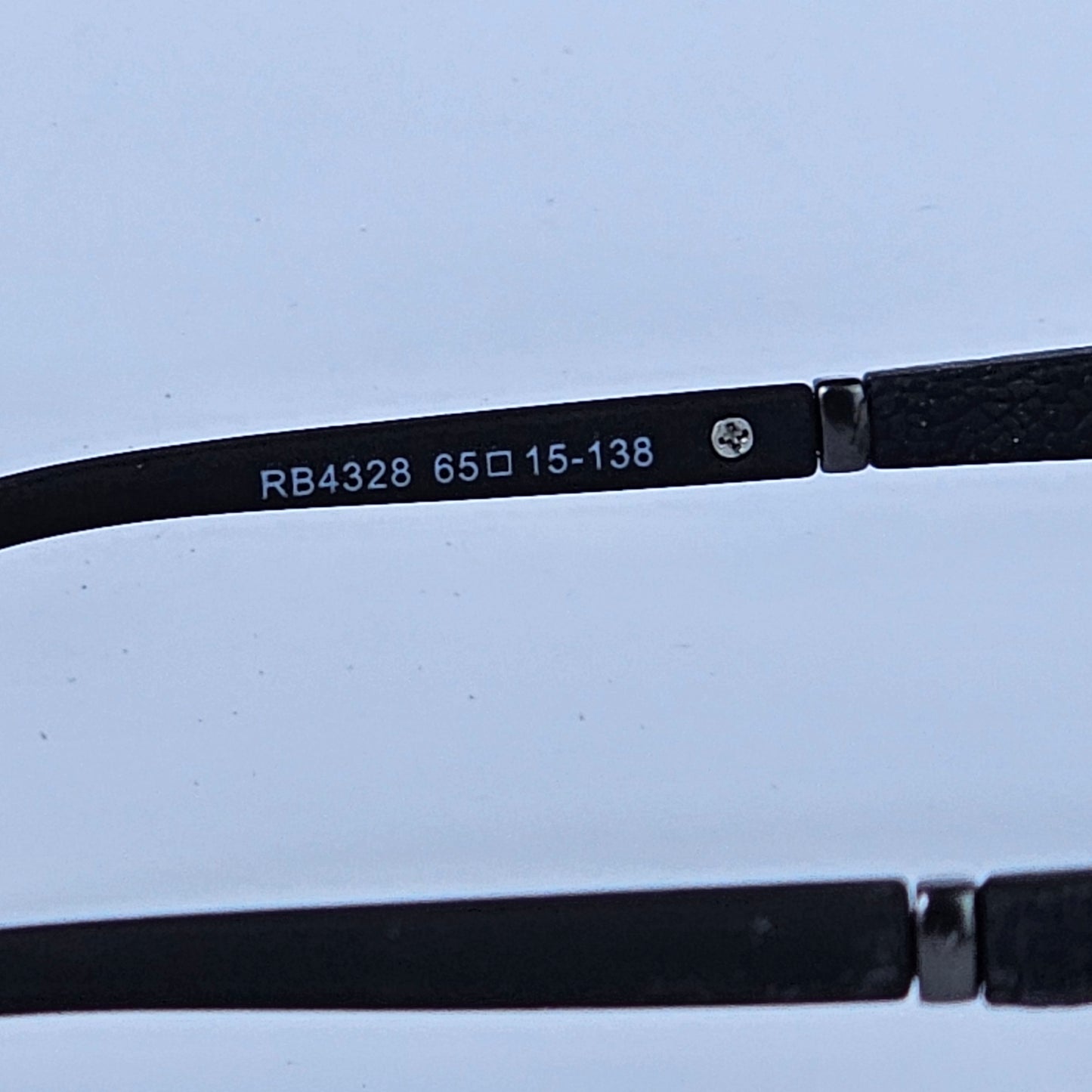Smooth Wayfarer - 4328 - RB - Gun Metal - Unisex
