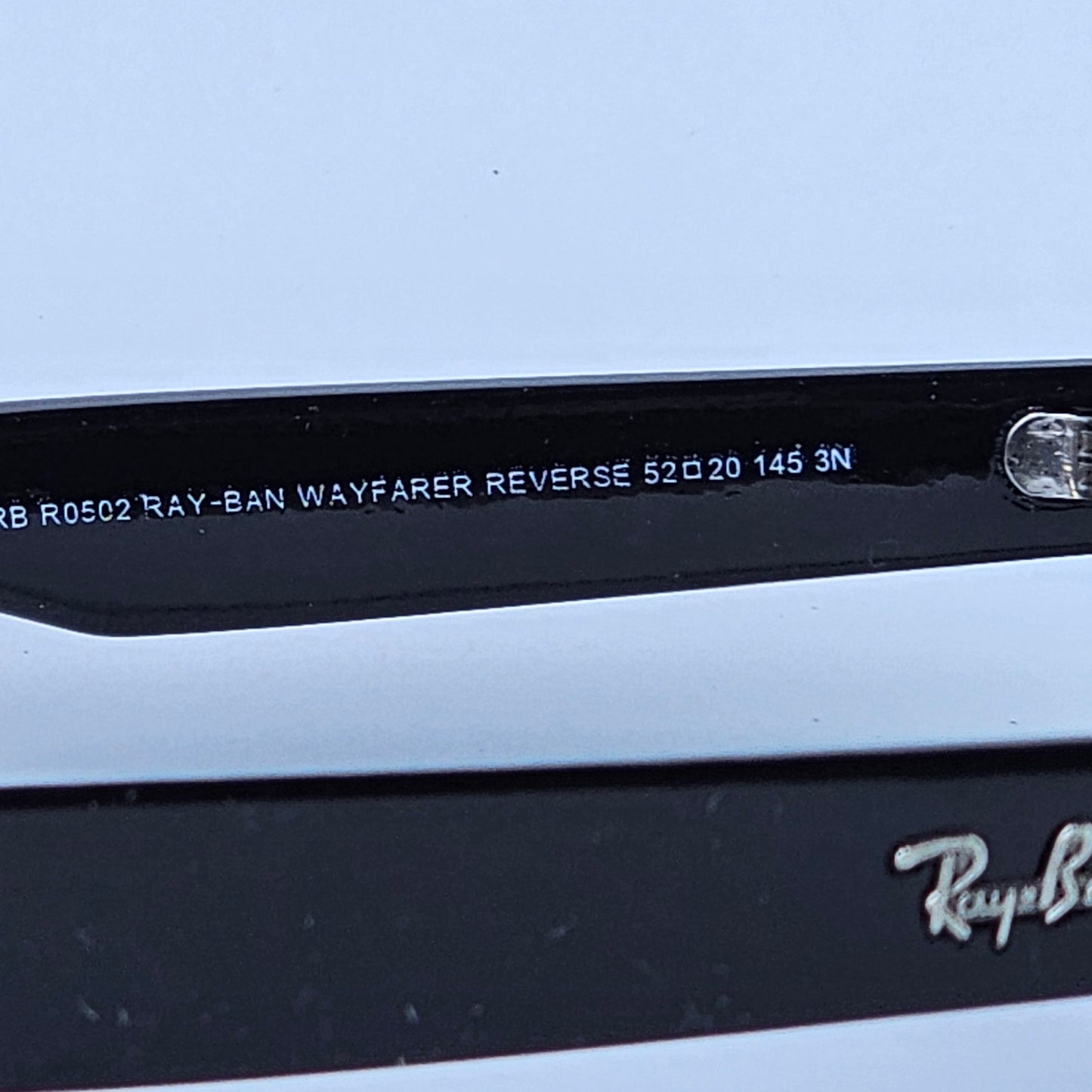 Wayfarer Reverse - RB - R0502 - Black