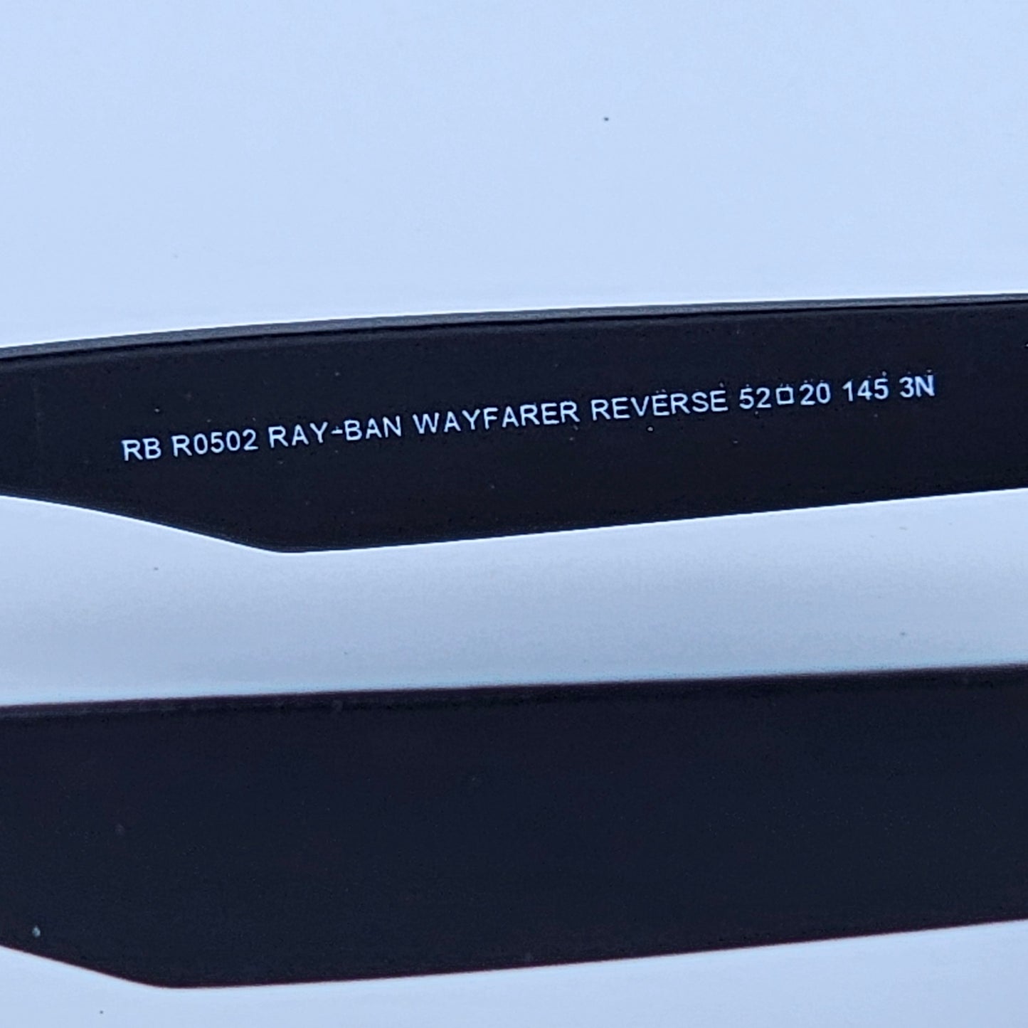 Wayfarer Reverse - RB - R0502 - Black