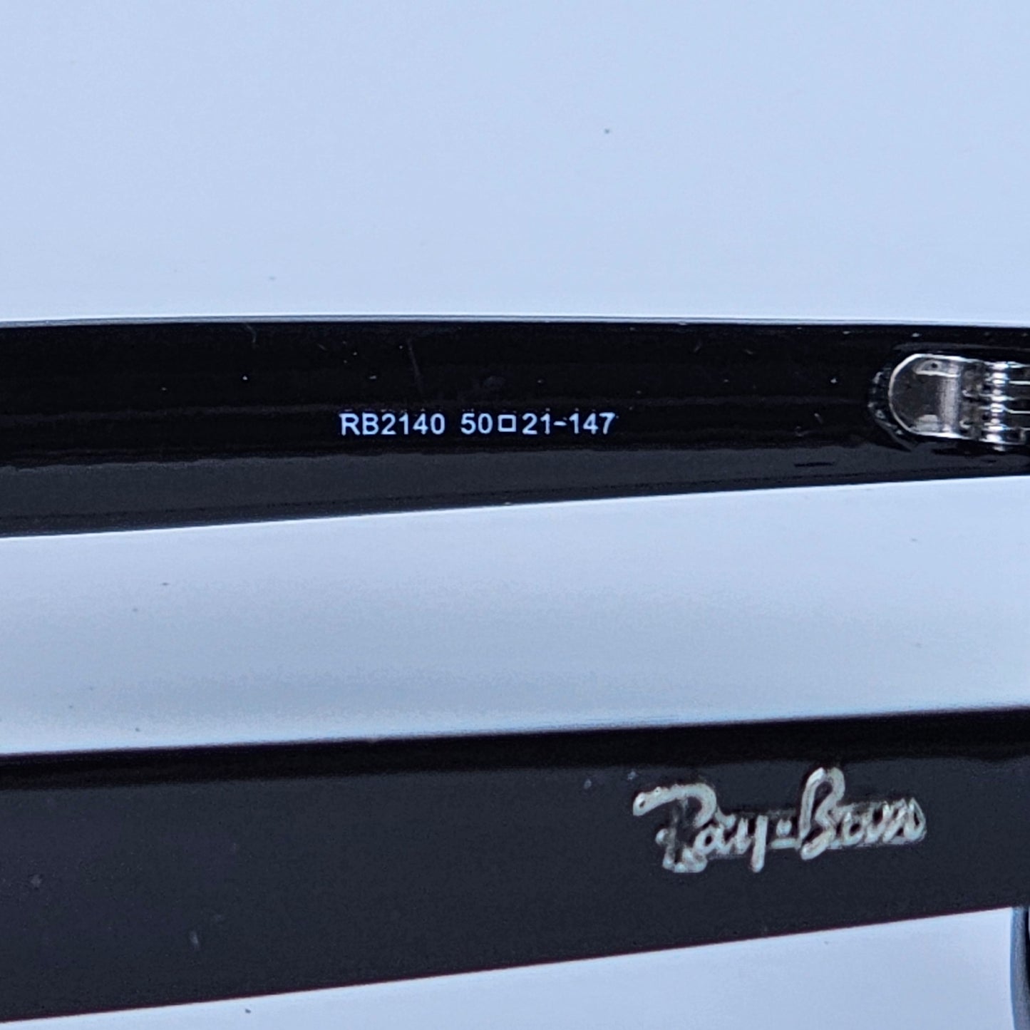 Wayfarer - Double Hinge - RB - 2140 - Black