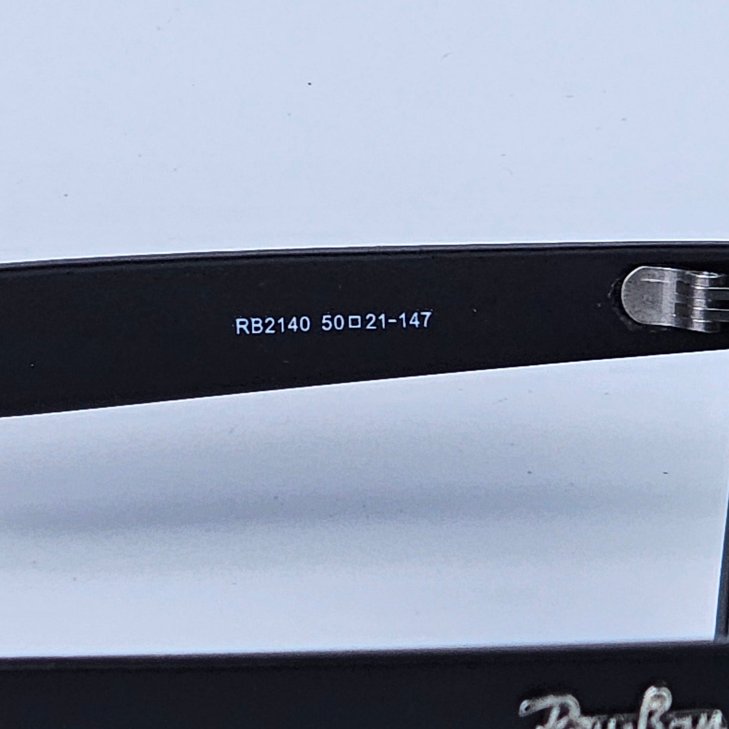 Wayfarer - Double Hinge - RB - 2140 - Black