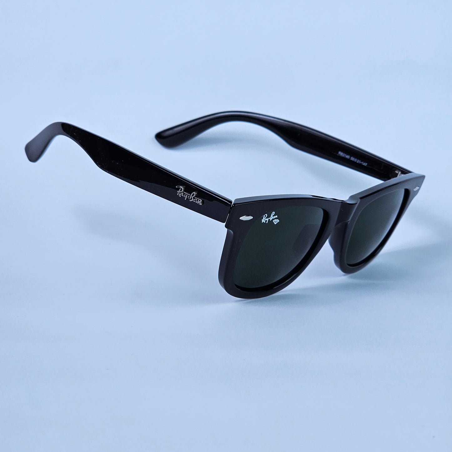 Wayfarer - Double Hinge - RB - 2140 - Black/Green