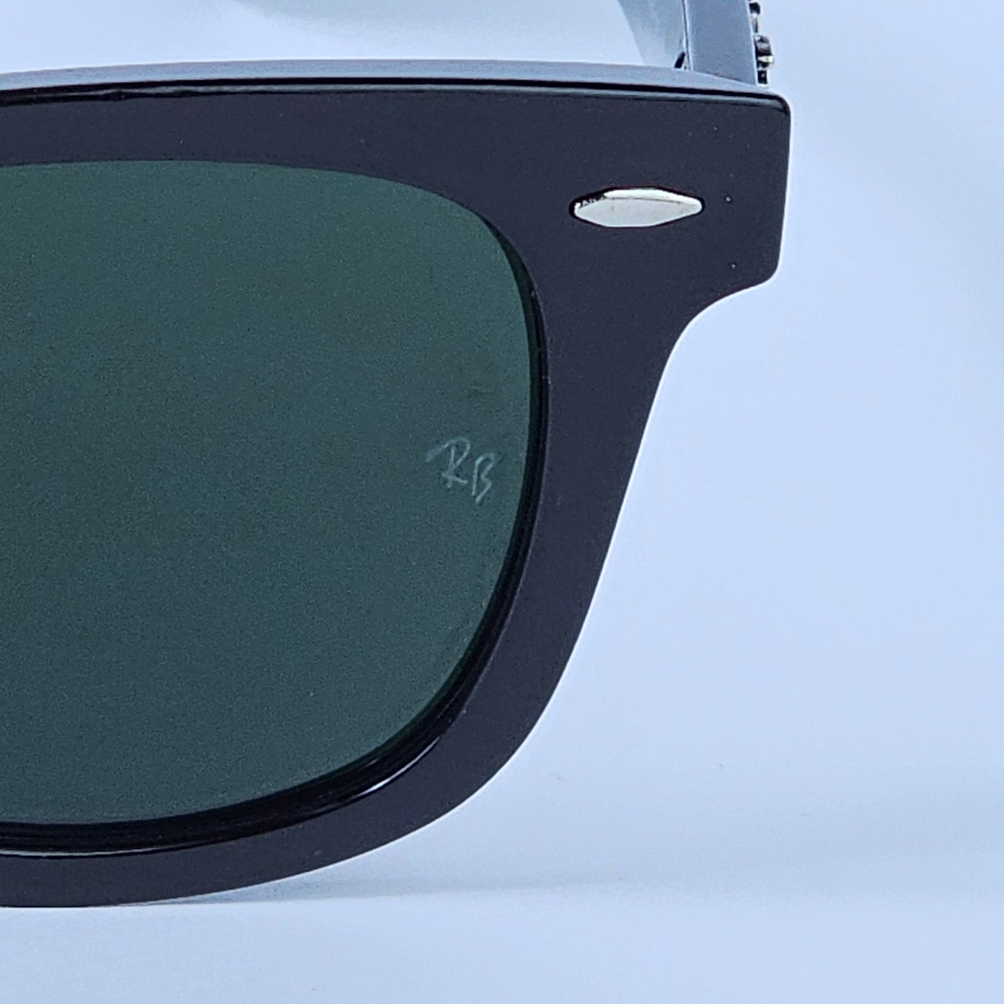 Wayfarer - Double Hinge - RB - 2140 - Black/Green