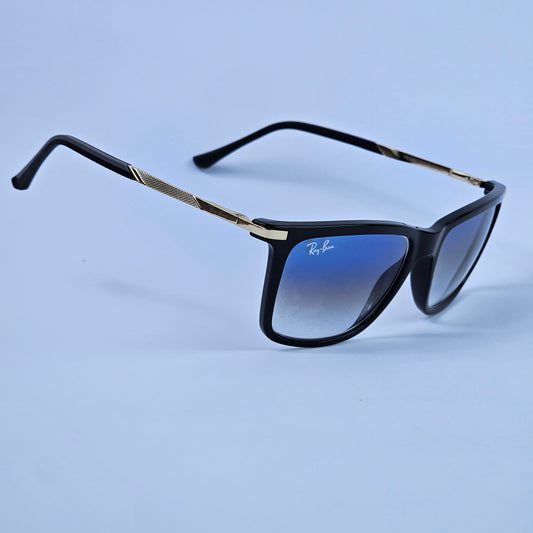 Metal Wayfarer Textured - RB - 3566 - Gold/Blue