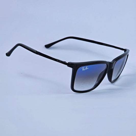 Metal Wayfarer Textured - RB - 3566 - Gun Metal/Blue