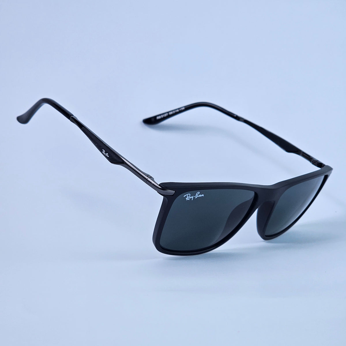 Wide Metal Legs Wayfarer - 5127 - RB - Gun Metal/Black - Unisex