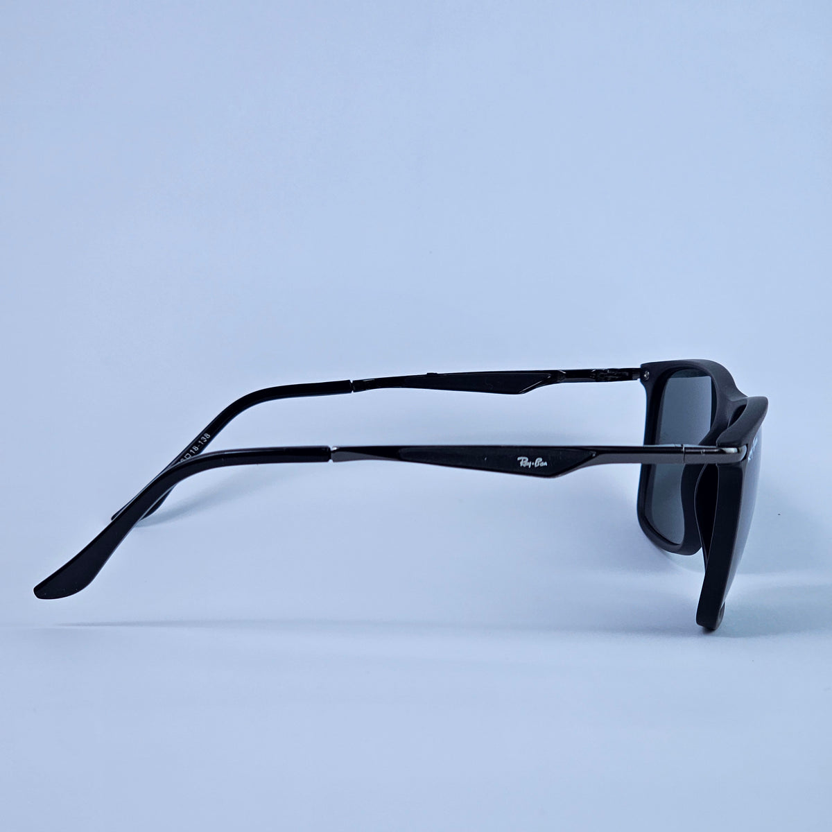 Wide Metal Legs Wayfarer - 5127 - RB - Gun Metal/Black - Unisex