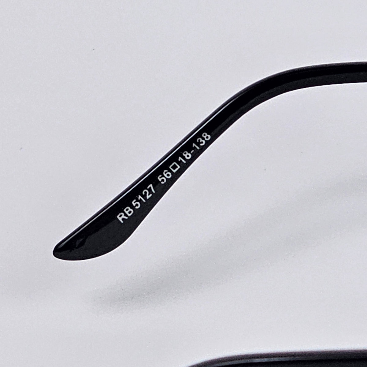 Wide Metal Legs Wayfarer - 5127 - RB - Gold/Black - Unisex