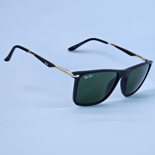 Wide Metal Legs Wayfarer - 5127 - RB - Gold - Unisex