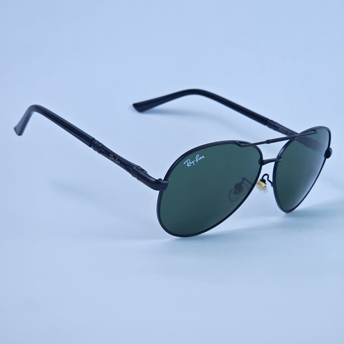 Screw Aviators - RB - 5223 - Black/Green