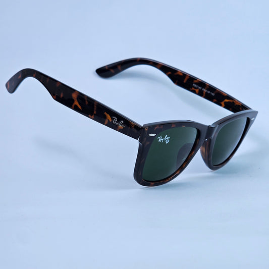 Wayfarer - Double Hinge - RB - 2140 - Tortoise/Green