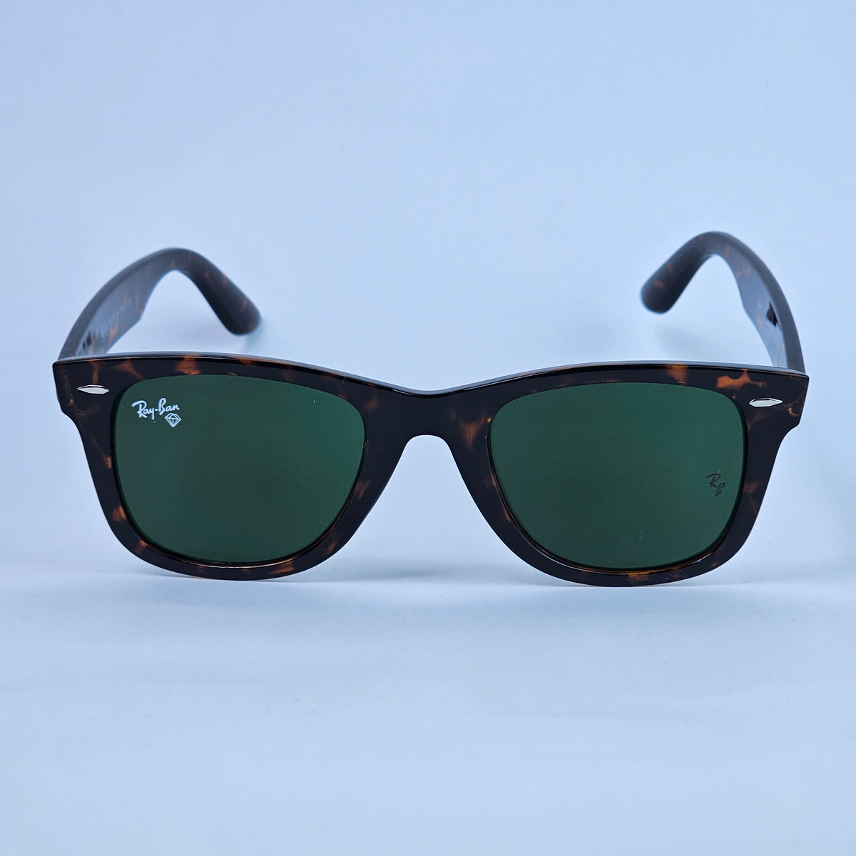 Wayfarer - Double Hinge - RB - 2140 - Tortoise/Green