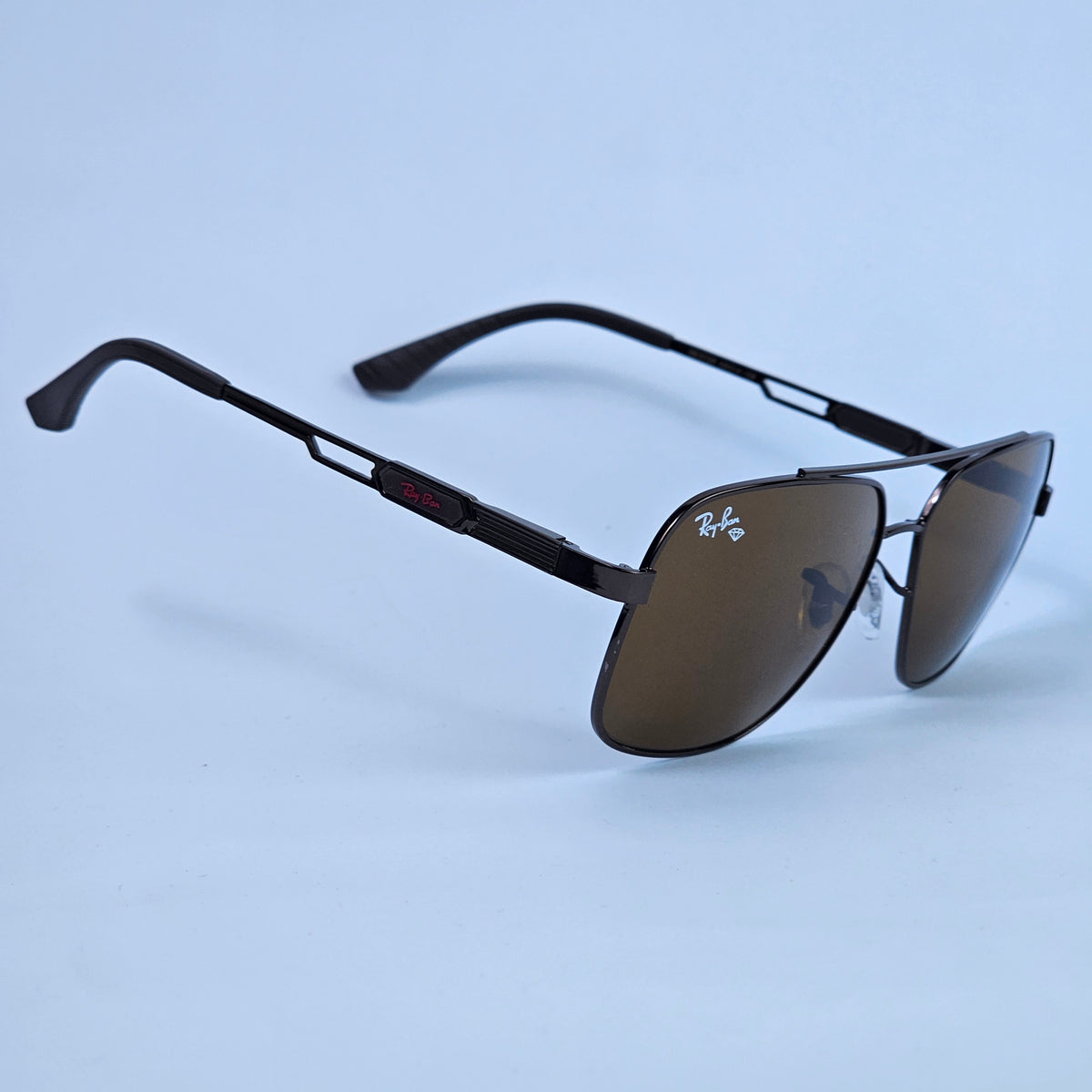 Skeleton Aviators - RB - 5728 -  Brown - Unisex