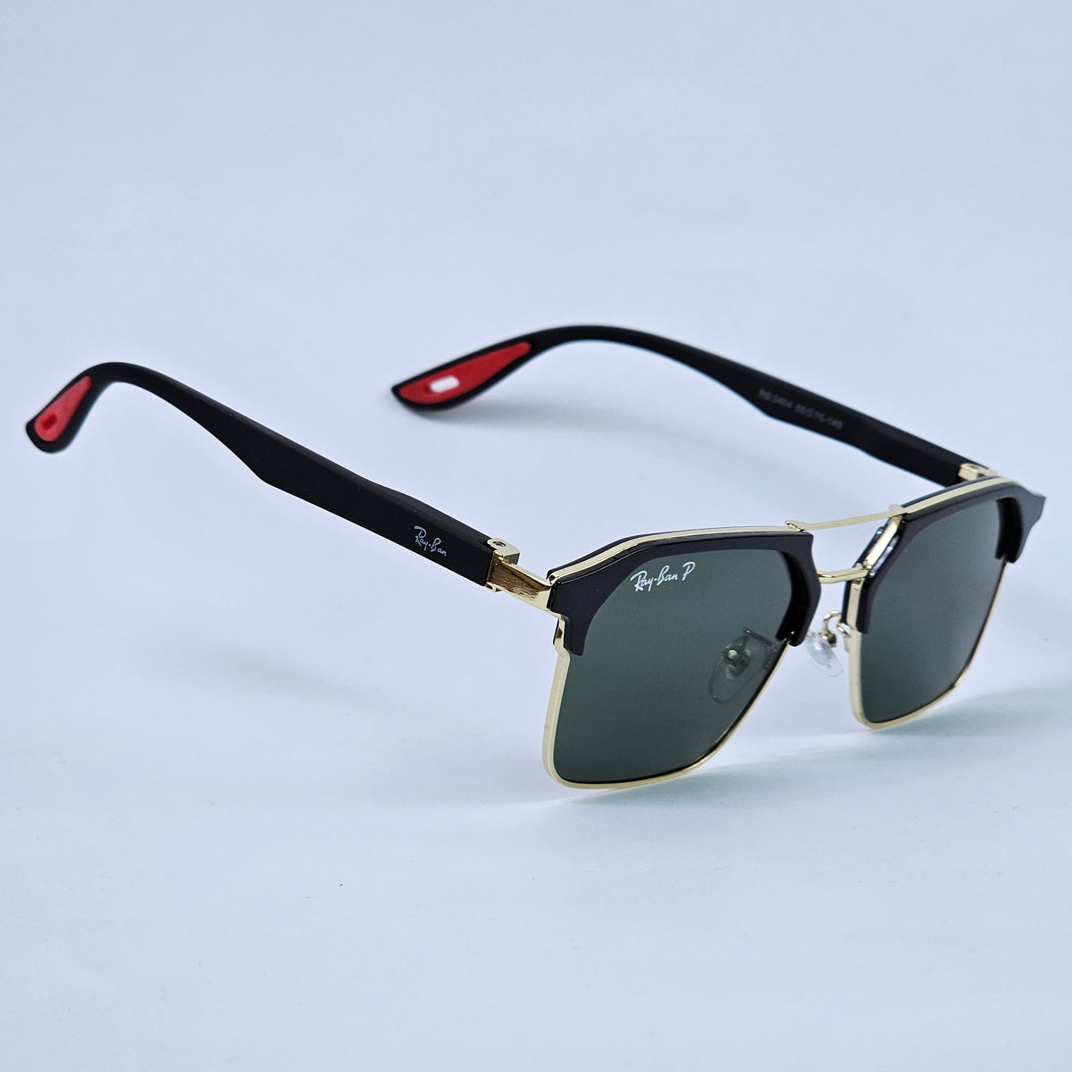 Double Bridge - RB - 2404- Polarized - Gold/Green