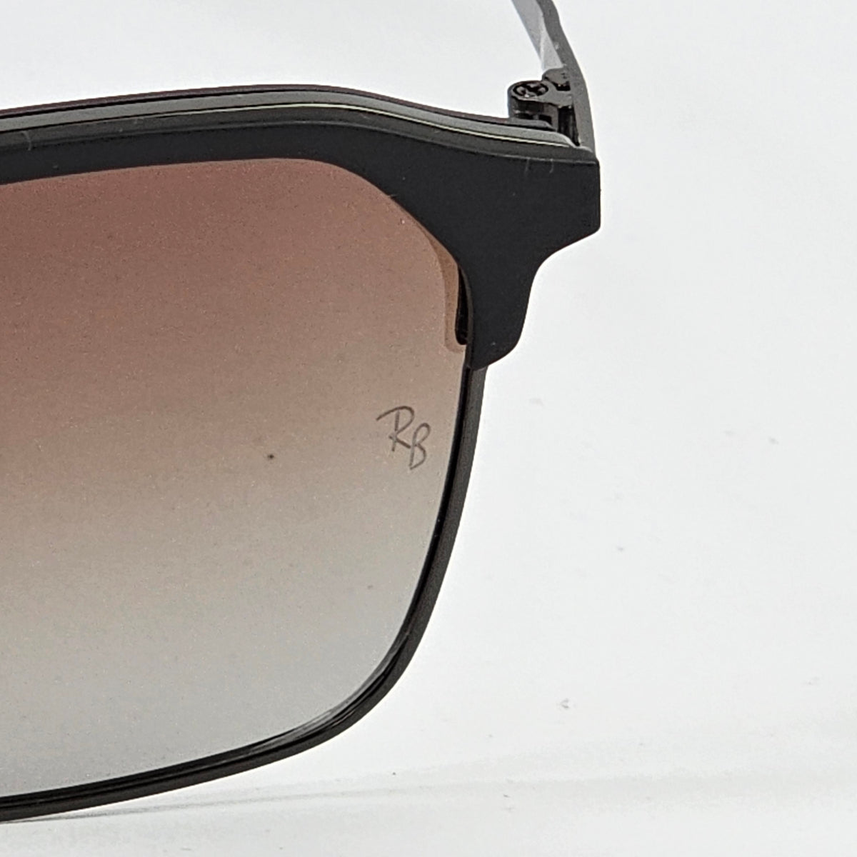 Double Bridge Thin Legs - RB - 3566- Polarized - Brown Gradient