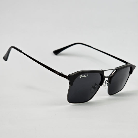 Double Bridge Thin Legs - RB - 3566- Polarized - Gun Metal