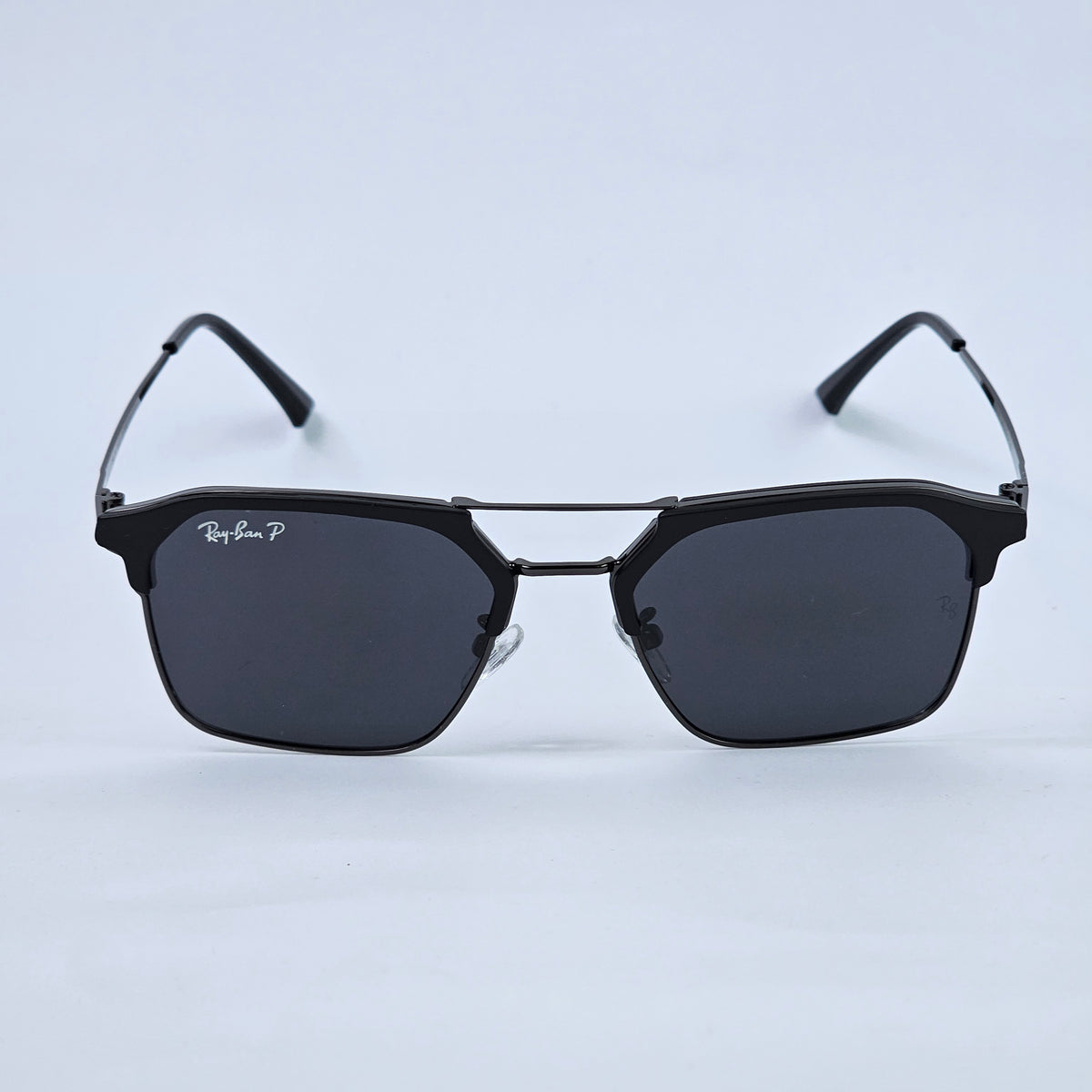 Double Bridge Thin Legs - RB - 3566- Polarized - Gun Metal