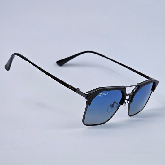 Double Bridge Thin Legs - RB - 3566- Polarized - Blue