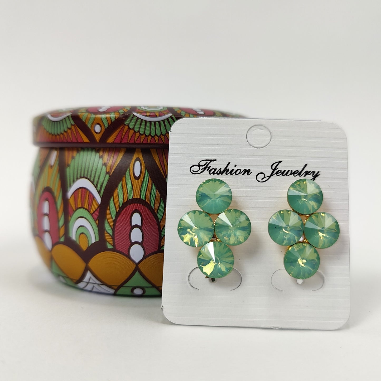 Mint Blossom Earrings - 150-026