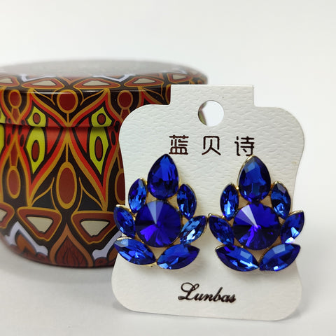 Royal Petal Earrings - 150-030