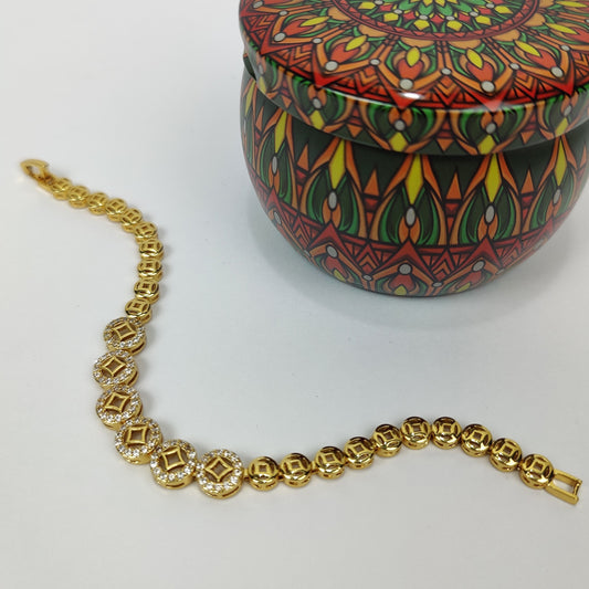 Golden Harmony Bracelet - 250-009