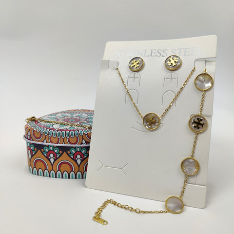 Golden Harmony Jewelry Set - 500-001