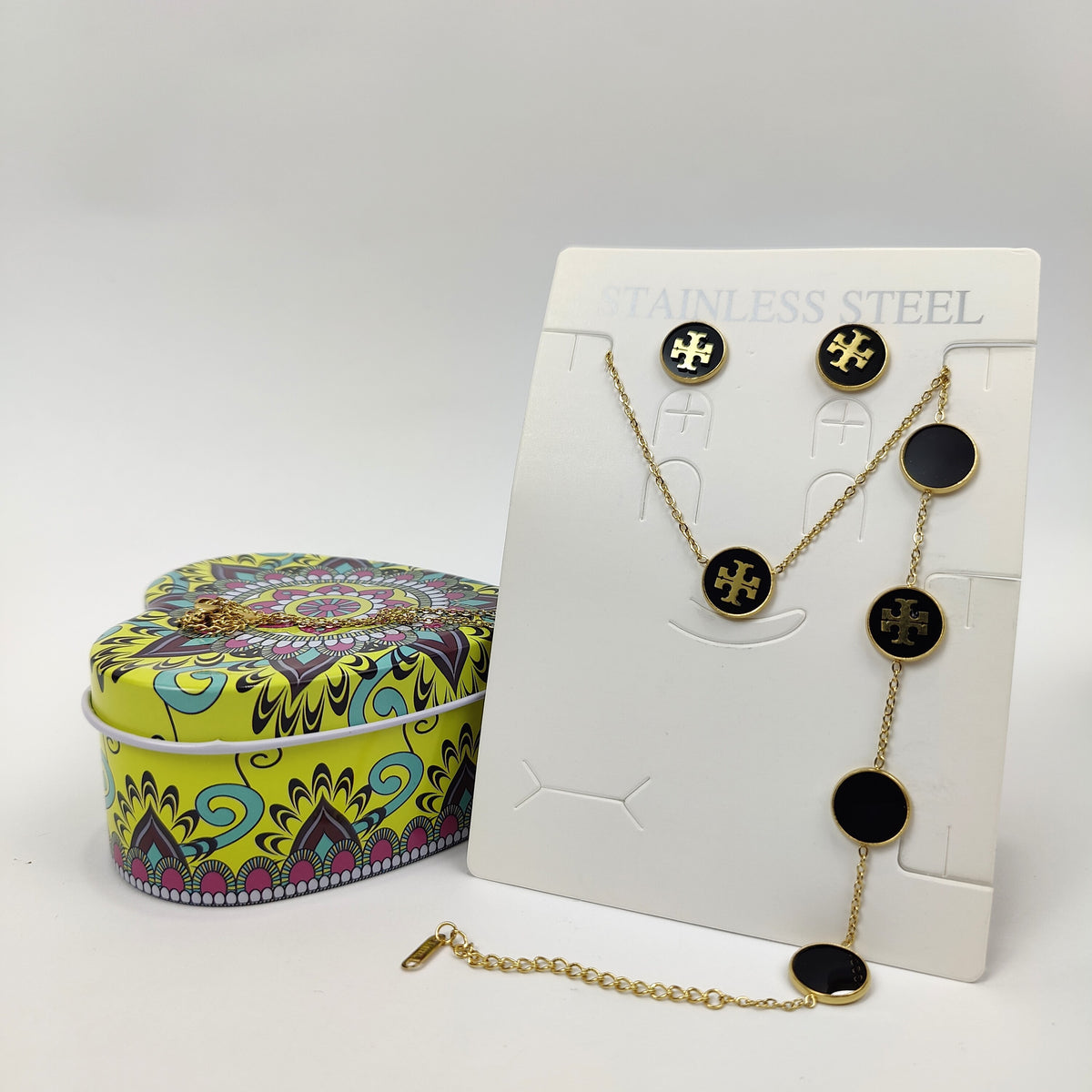 Black Harmony Jewelry Set - 500-002