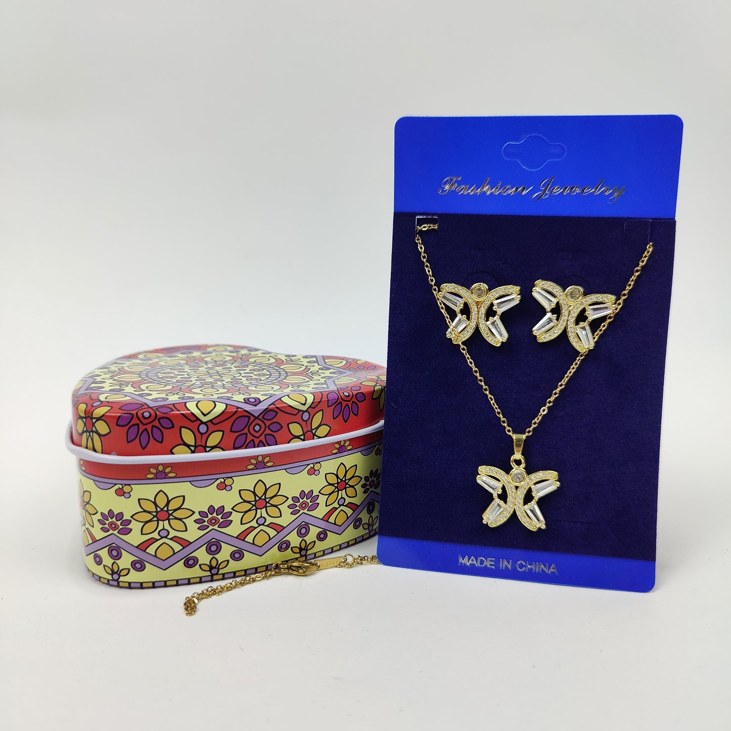 Golden Blossom Jewelry Set - 400-003