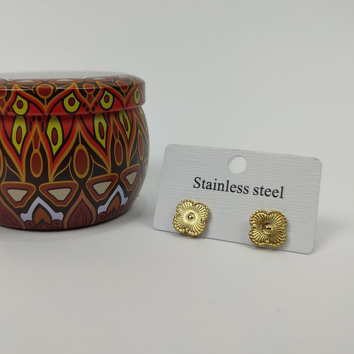 Golden Blossom Studs - 160-005