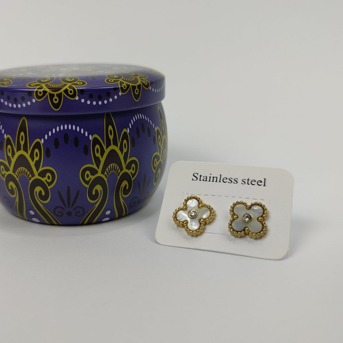 Flower Studs - 160-008