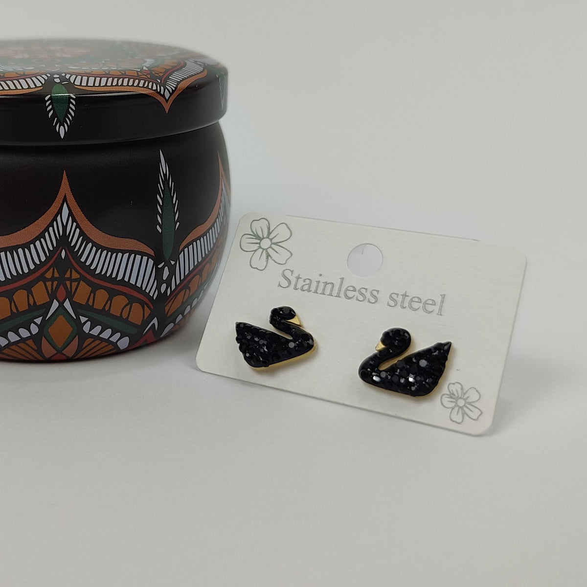 Black Swan Studs - 160-009