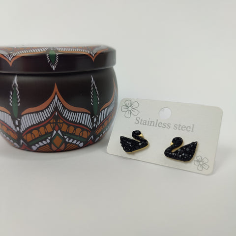 Black Swan Studs - 160-009