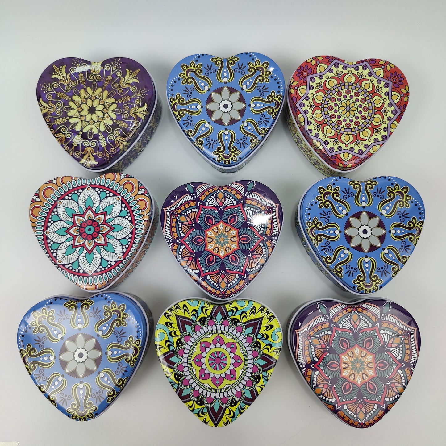 Heartfelt Mandala Jewelry Boxes - 150