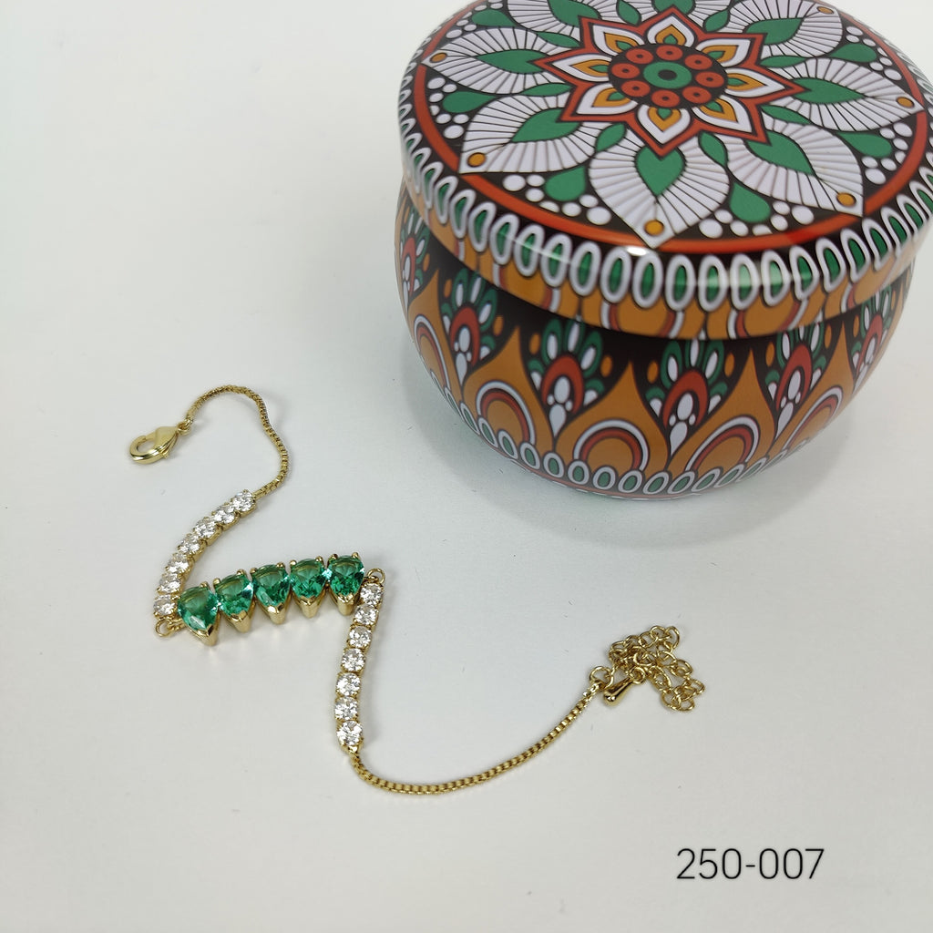 Emerald Radiance Bracelet - 250-007