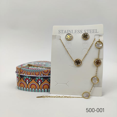 Golden Harmony Jewelry Set - 500-001