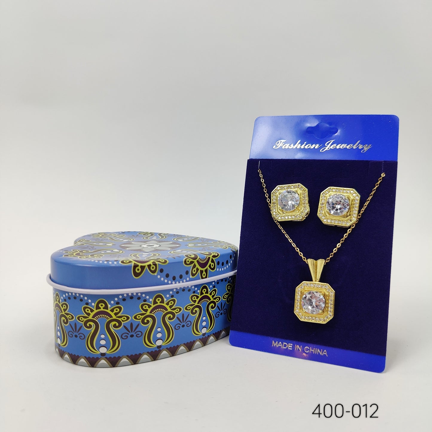 Geometric Glamour Jewelry Set - 400-012