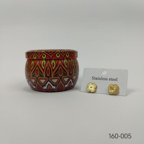 Golden Blossom Studs - 160-005
