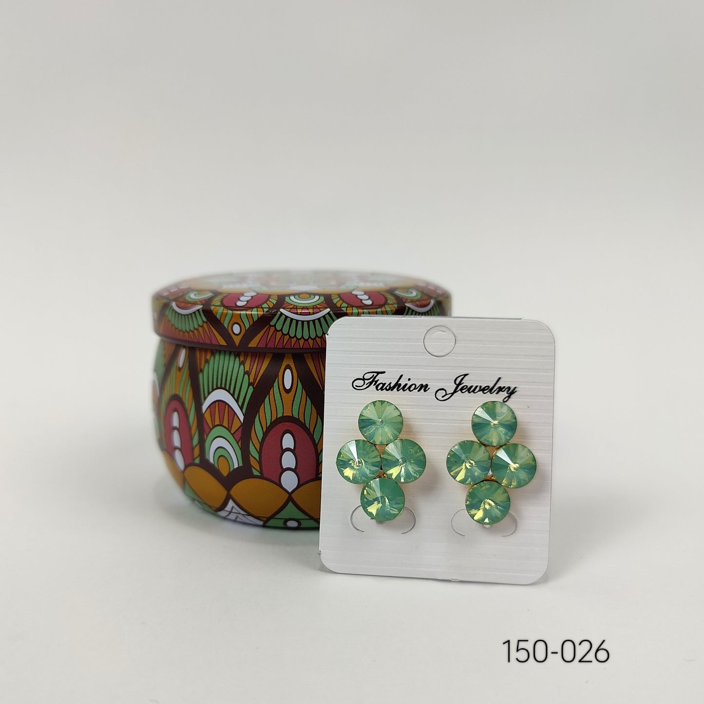 Mint Blossom Earrings - 150-026