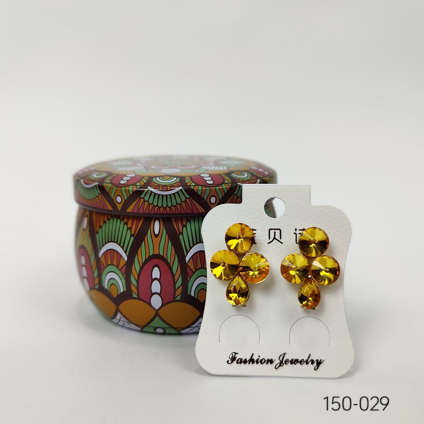 Golden Blossom Earrings - 150-029