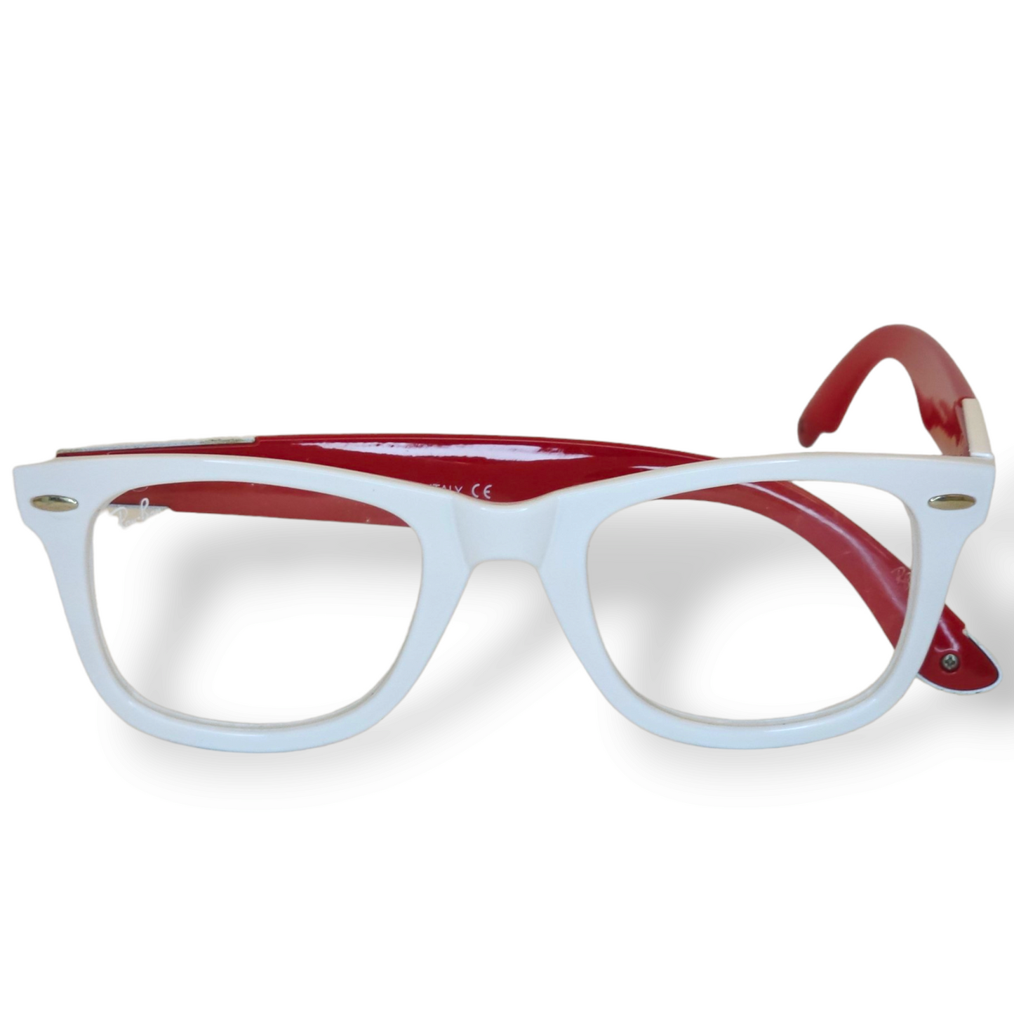 Classic Wayfarer - 2157-K - RB - RED/WHITE - Unisex