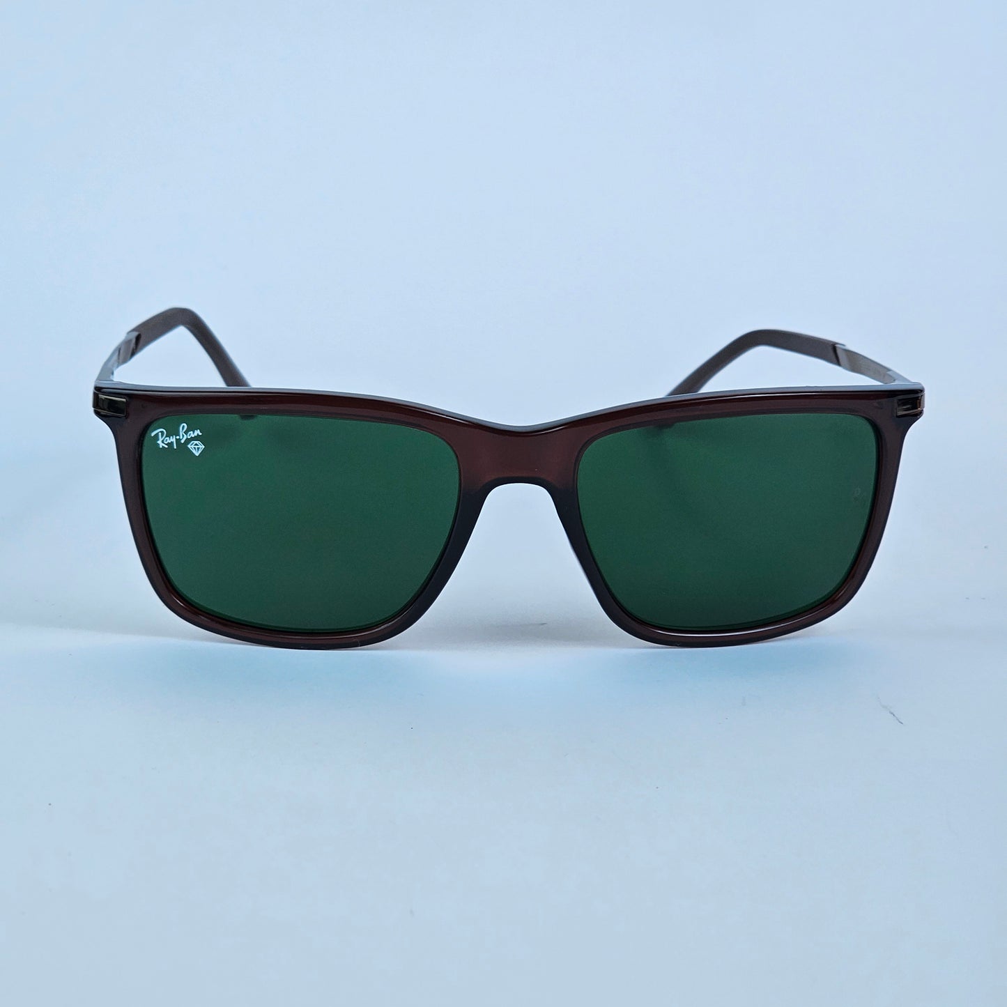 Metal Wayfarer Textured - RB - 3566 - Brown
